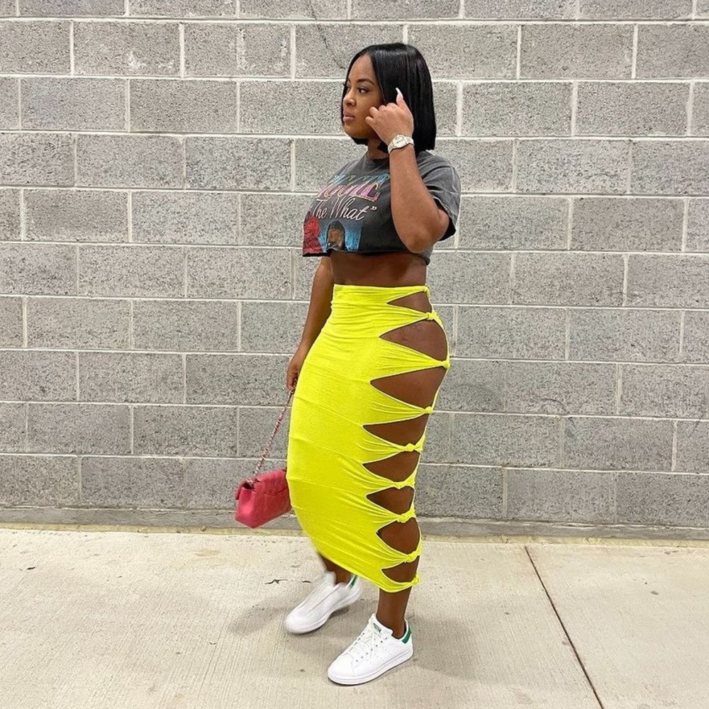 Cut out skirt